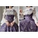 Iris De Nuit Angelonia Flower Wall Blouse JSKs and One Piece(Reservation/2 Colours/Full Payment Without Shipping)